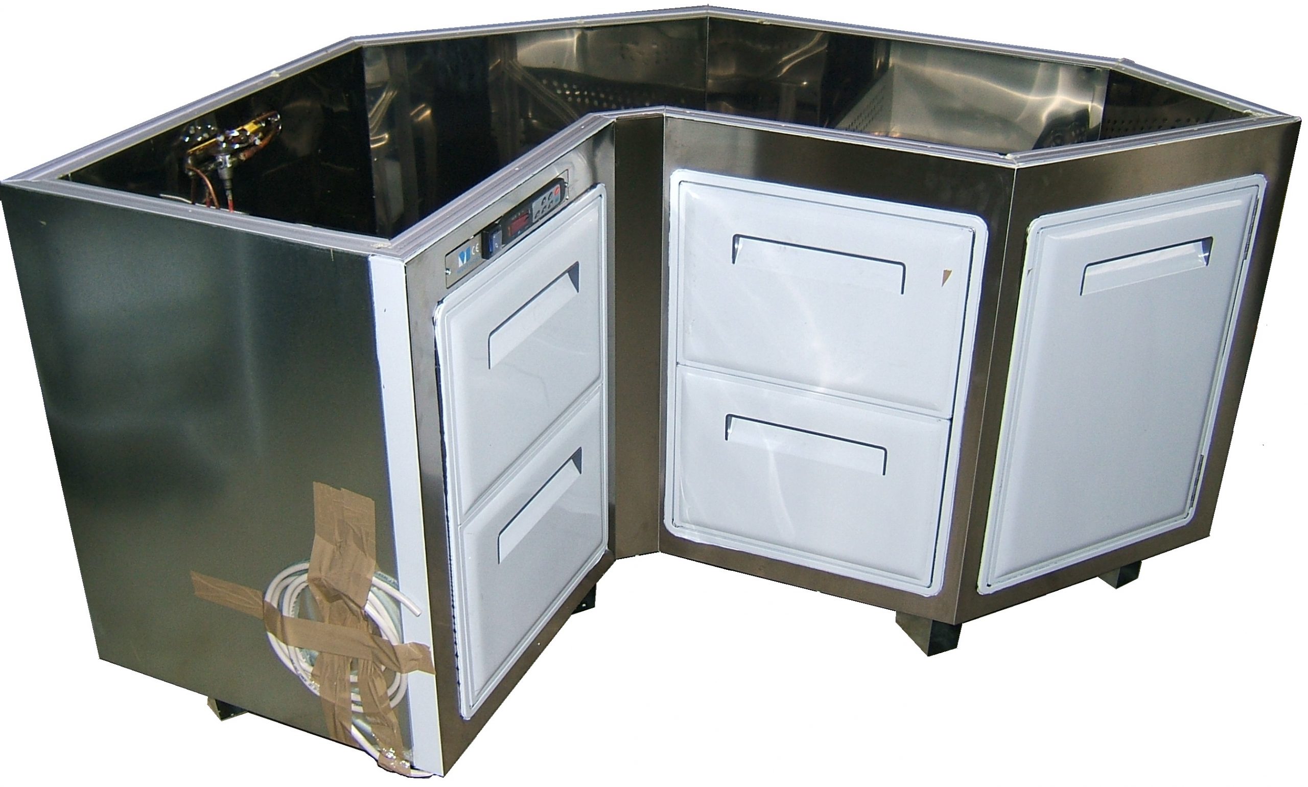 arredamento e moduli refrigerati - Moduli refrigerati Modulsystem per bar e negozi (3)